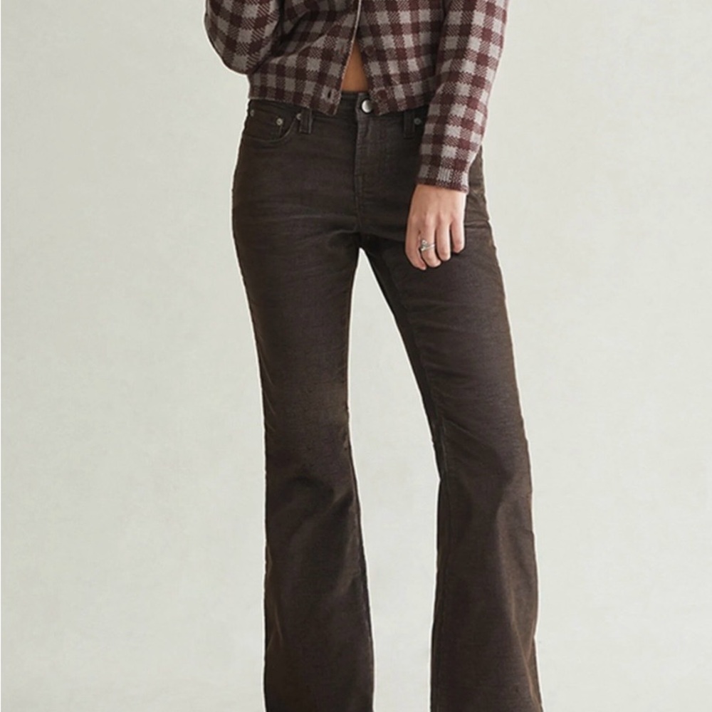 PacSun Jade Low Rise Bootcut Brown Corduroy Pants